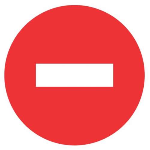 No Entry Beyond This Point – PV6 – ABS – 190