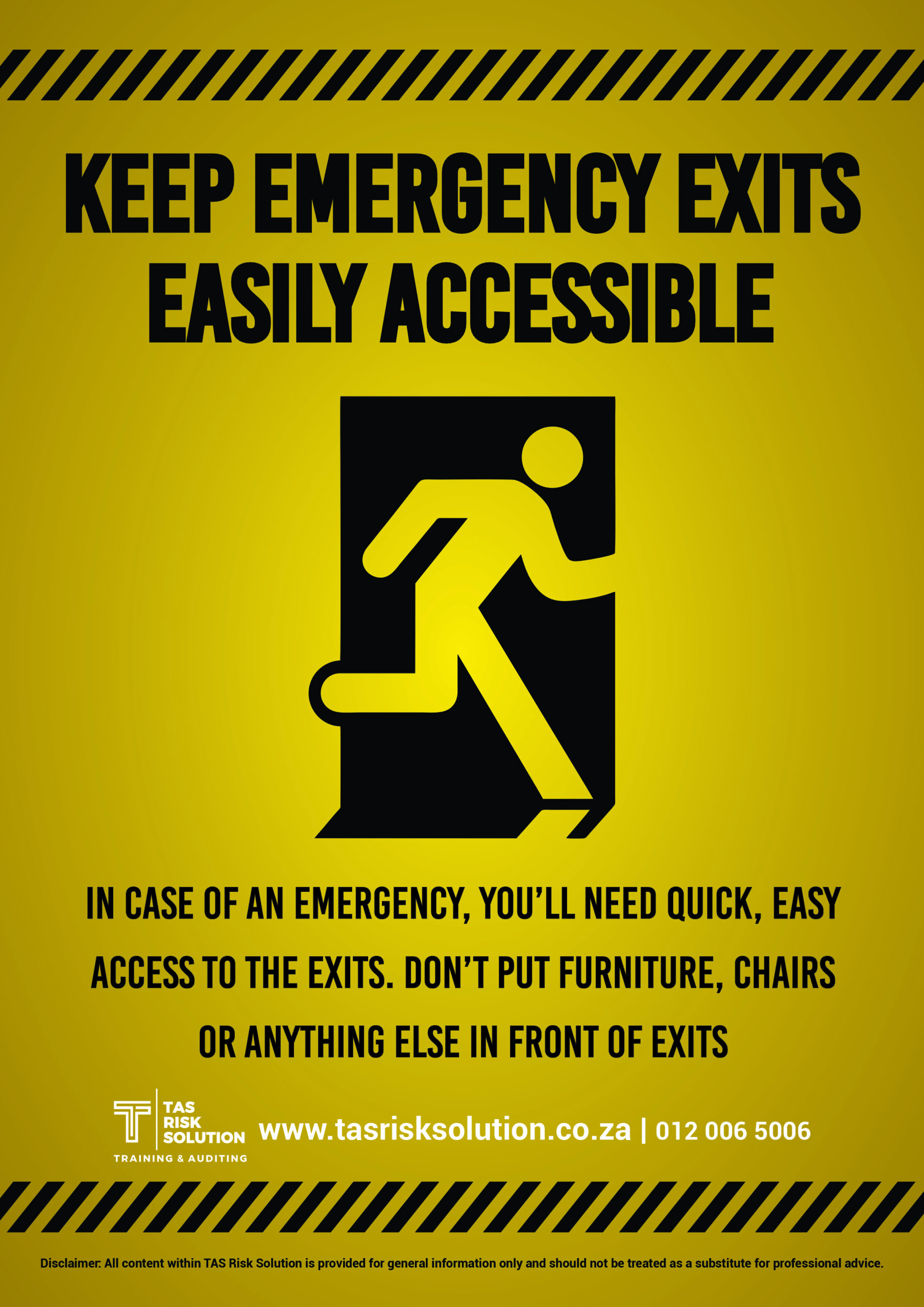 Keep Emergency Exits Easily Accessible