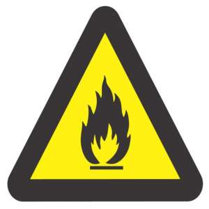 Fire Hazard Warning – WW2 – ABS – 190