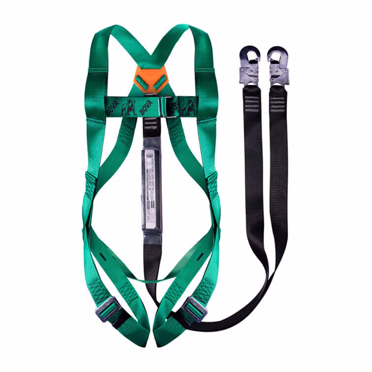 Standard Harness Double Leg Lanyard with Snap Hooks
