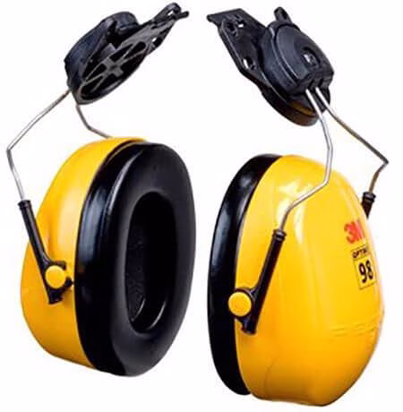 Peltor Optime 98 Cap-Mounted Earmuffs